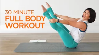 30 min Full Body Workout | at home Intermediate Pilates