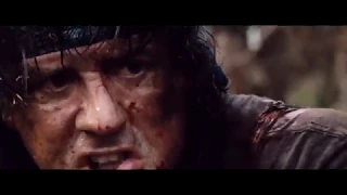 Рэмбо Стреляет Врагов из Тяжёлого Пулемёта ¦ 18+ | 4К  ¦ Рэмбо 4 ¦ Rambo 4 | 2018