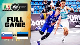 Slovenia v Estonia | Men's - Full Game | FIBA 3x3 U18 World Cup 2021