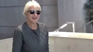 Dame Helen Mirren Waves Off Photographer When Asked About Weinstein Scandal