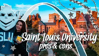 what to expect at Saint Louis University | SLU pros AND cons!