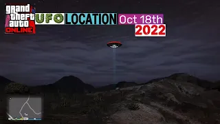 UFO Location Alien Hippy Camp GTA Online 18th October 2022