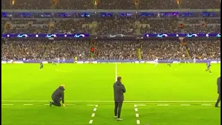 Pep Guardiola Reaction to Vinicius Jr Goal RealMadrid vs Manchester City