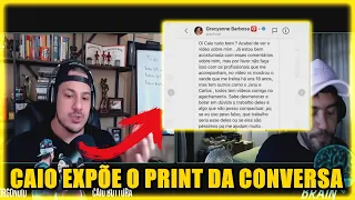 CAIO BOTTURA EXPÕE PRINT DE TRETA COM GRACYANNE!! BrainGains PodCast