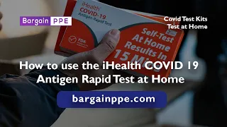 How to use the iHealth COVID 19 Antigen Rapid Test / iHealth Rapid Test Kit at Home