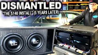 The "$140 Sound System" With Wireless Magnetic 🧲 Quick Release Sub Box 🔊🔊 Dismantled After 5 Years