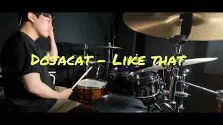 " like that " - Dojacat drum cover