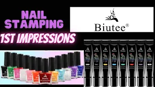 Biutee Nail Stamping First Impressions Nail Stamping