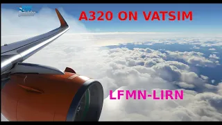 [FS2020] LFMN-LIRN! A320 FBW on VATSIM!