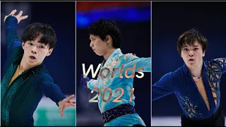 Yuzuru, Shoma, and Yuma 2021 Worlds Cute Moments