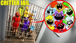 WE CAPTURED AND ARRESTED ALL THE SMILING CRITTERS TO JAIL! (POPPY PLAYTIME CHAPTER 3)