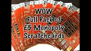 5K subscriber special FULL Pack of scratchcards