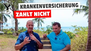 GKrankenversicherung zahlt nicht. Mirko hofft auf Rückerstattung.