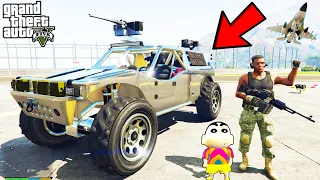 Franklin JOIN THE ARMY In GTA 5 | SHINCHAN and CHOP