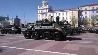 День Победы-2017. Улан-Удэ. Парад военной техники.