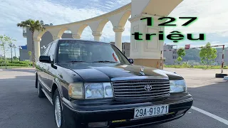 26/6/2020 Toyota crown 1993 máy 3.0 số sàn giá 127 triệu Sđt 0978.804.777