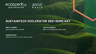 Sustaintech Xcelerator 2021 Demo Day