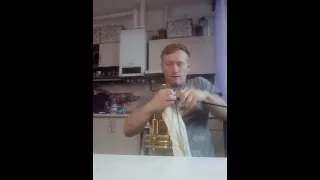 Как вытащить мундштук из трубы дома