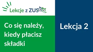 Lekcja 2 [Lekcje z ZUS]