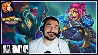 NAGA IS FINALLY OP! - Hearthstone Battlegrounds Duos