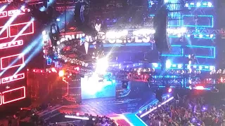 wwe survivor series 2017 champion vs champion aj styles vs brock lesnar entrance