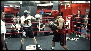 RICHARD SCHMIDT/ TODD BUSTER PARIS : MASTER BOXERS @ GLEASON'S GYM 2/18/17 : 165 lb. ..3 rounds