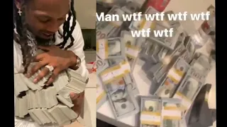 Cardi B gives Offset $500,000 cash for his bday