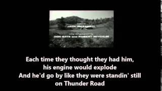 Ballad of Thunder Road Randy Sparks with Lyrics