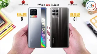 Realme 8 vs Realme 8i || Full Comparison ⚡ Which one is Best 👍 Under 15k.