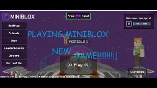 NEW GAME - Is MiniBlox better than Bloxd io (Bloxd.io)???