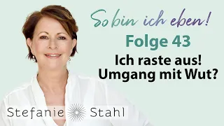 Stefanie Stahl #43 | Ich raste aus! Wie gehen wir mit Wut um? | So bin ich eben