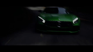 Mercedes AMG GT R & Lewis Hamilton