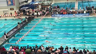 Tannenberger Takes State, 54.1 100 Breast | Boys 100 Back A Final | 2024 6A UIL State