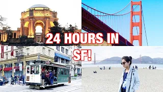 24 HOURS IN SAN FRANCISCO! // Must see tourist spots // Travel Guide // What to do in SF!