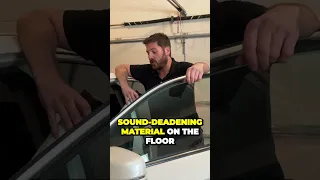 BEST Spot to add Car Sound deadening Material For ROAD Noise