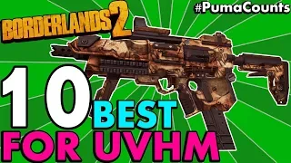 Top 10 Best Guns, Weapons and Gear for Borderlands 2's Ultimate Vault Hunter Mode (UVHM Guide)