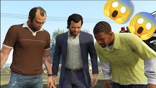 Micheal Frenklin And Trevor Making Secrets Plan In gta 5 | They Have To Stole The Diamond  In Bank 🏦