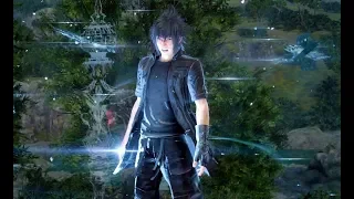 Final Fantasy XV Royal Edition Noctis enters Mastered Ultra Instinct Amiger Unleashed