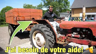 Un nouveau tracteur est arrivé!😱Je me lance , j'ouvre une ferme!😂