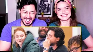 GAME OF THRONES CAST REACTS TO SEASON 8 SCRIPT FINALE | Reaction!