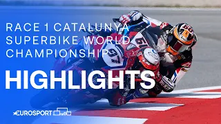 Stunning Race One! 🤩 | World Superbike Championship | Race 1 Highlights Catalunya