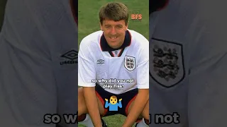 Why Glen Hoddle Didn’t Play Matt Le Tissier For England #shorts