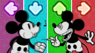 FNF Character Test | Gameplay vs Playground Mod: Mickey Mouse - Wednesday's Infidelity (Phase 2 & 3)
