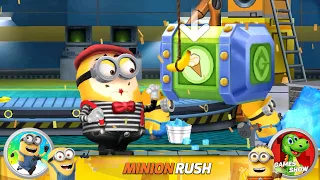 Mime Minion rush Despicable Me Billion Downloads Party Stage 2 Completed gameplay walkthrough