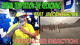 Within Temptation   The Reckoning feat  Jacoby Shaddix Official Music Video - Producer Reaction
