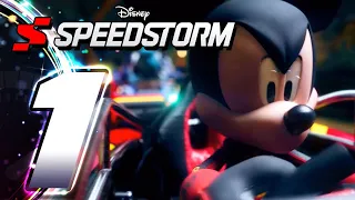 Disney Speedstorm Walkthrough Gameplay Part 1 (PS5) Mickey Mouse