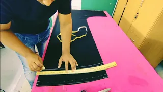 Abaya cutting urdu/hindi, stitching tutorial