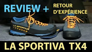 LA SPORTIVA TX4 / REVUE ET RETOUR D'EXPÉRIENCE D'UNE CHAUSSURES D'APPROCHE