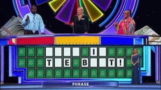 Wheel of Fortune contestant embarrasses himselfl *NEW VIDEO*