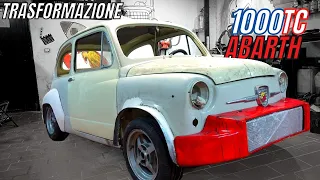 Trasformazione Fiat 600 in Abarth 1000 TC 💣💣💣